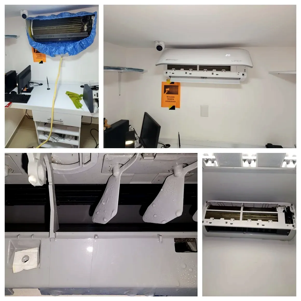 Mantenimiento de aire acondicionado